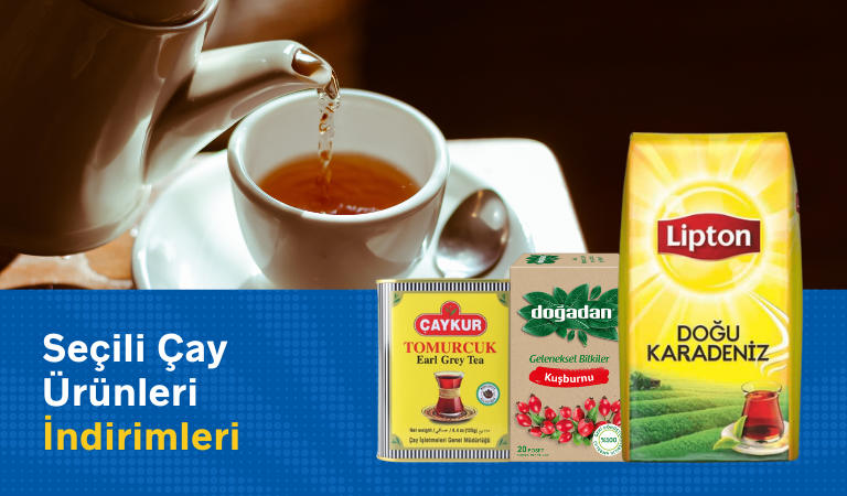 Çay Ürünlerinde Fırsat İndirim