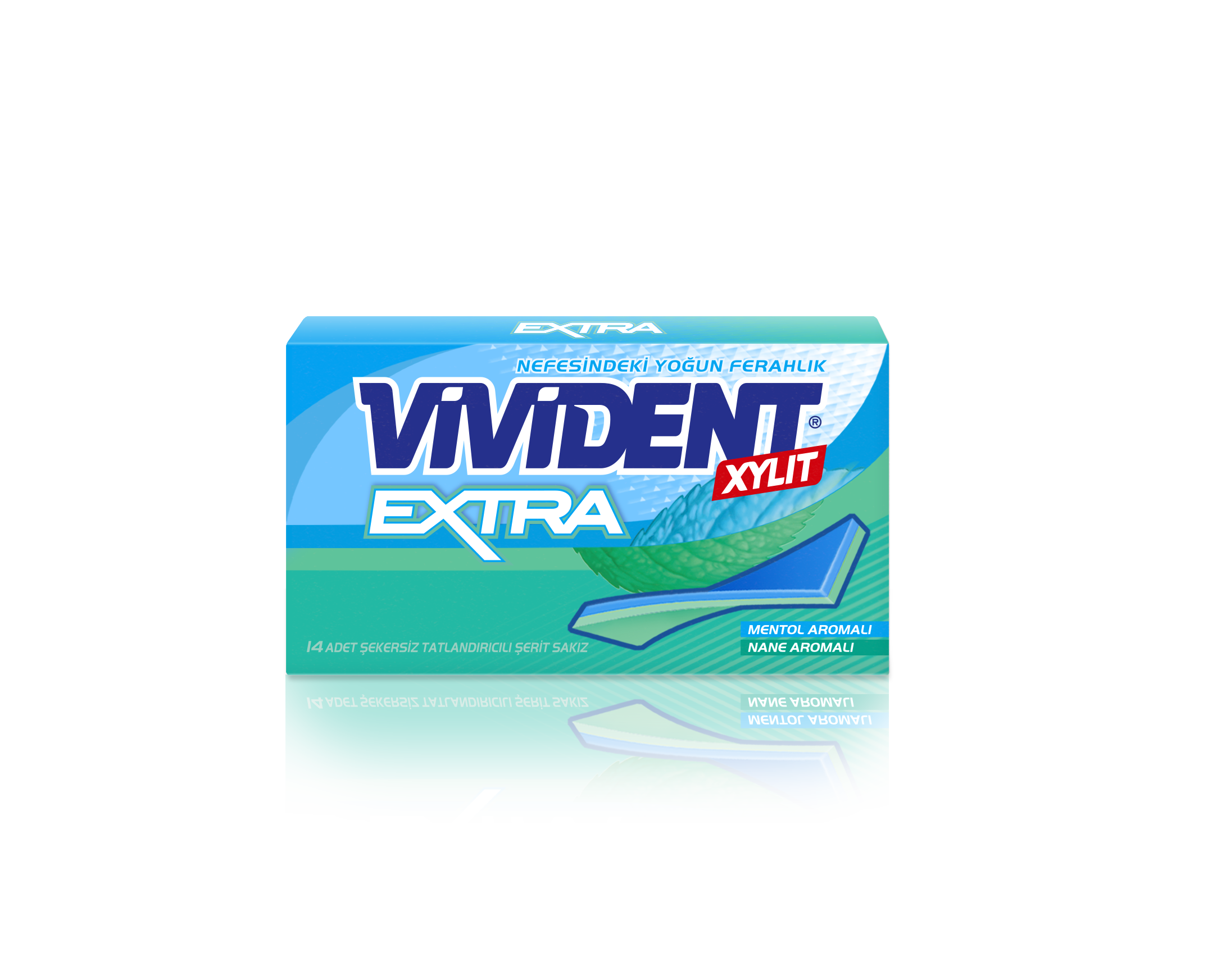 Vivident Ekstra Mentol&Nane Aromalı 14'lü