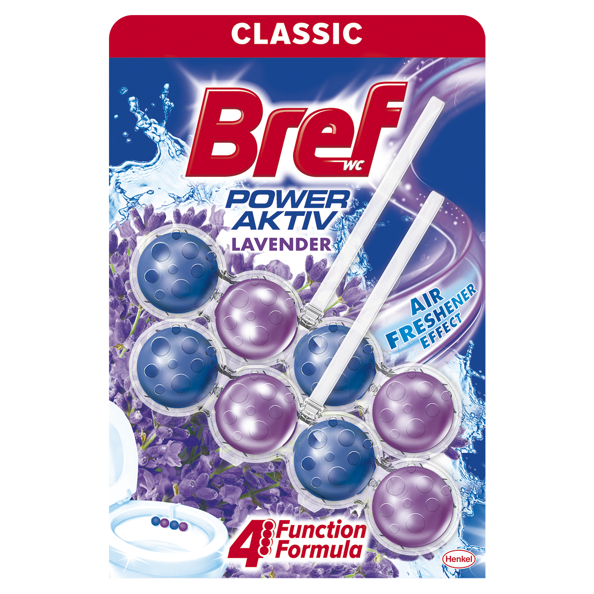 Bref Power Aktıv Lavander Field Tuvalet Bloğu 2'li