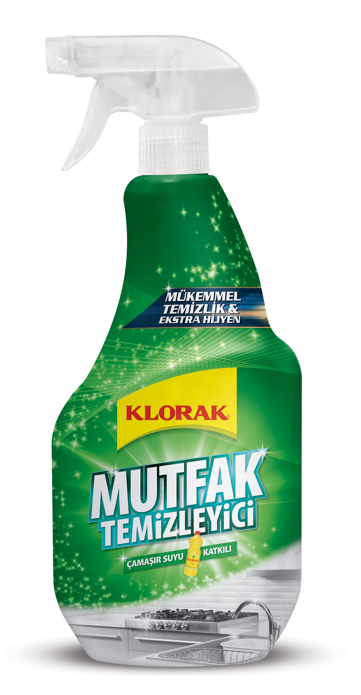 Klorak Mutfak Temizleyici Sprey 750 Ml