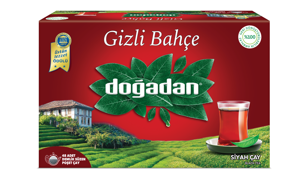 Doğadan Gizli Bahçe Demlik Poşet Çay 48'li