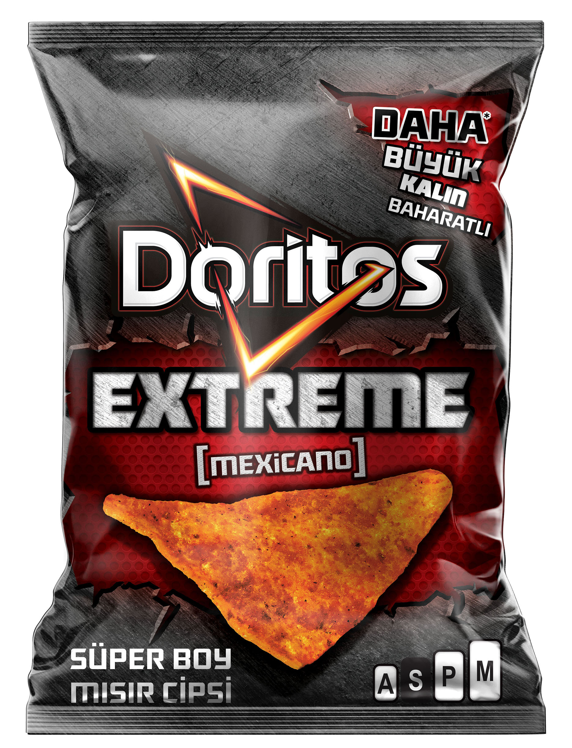 Doritos Extreme Mısır Cipsi Süper Boy 113 Gr