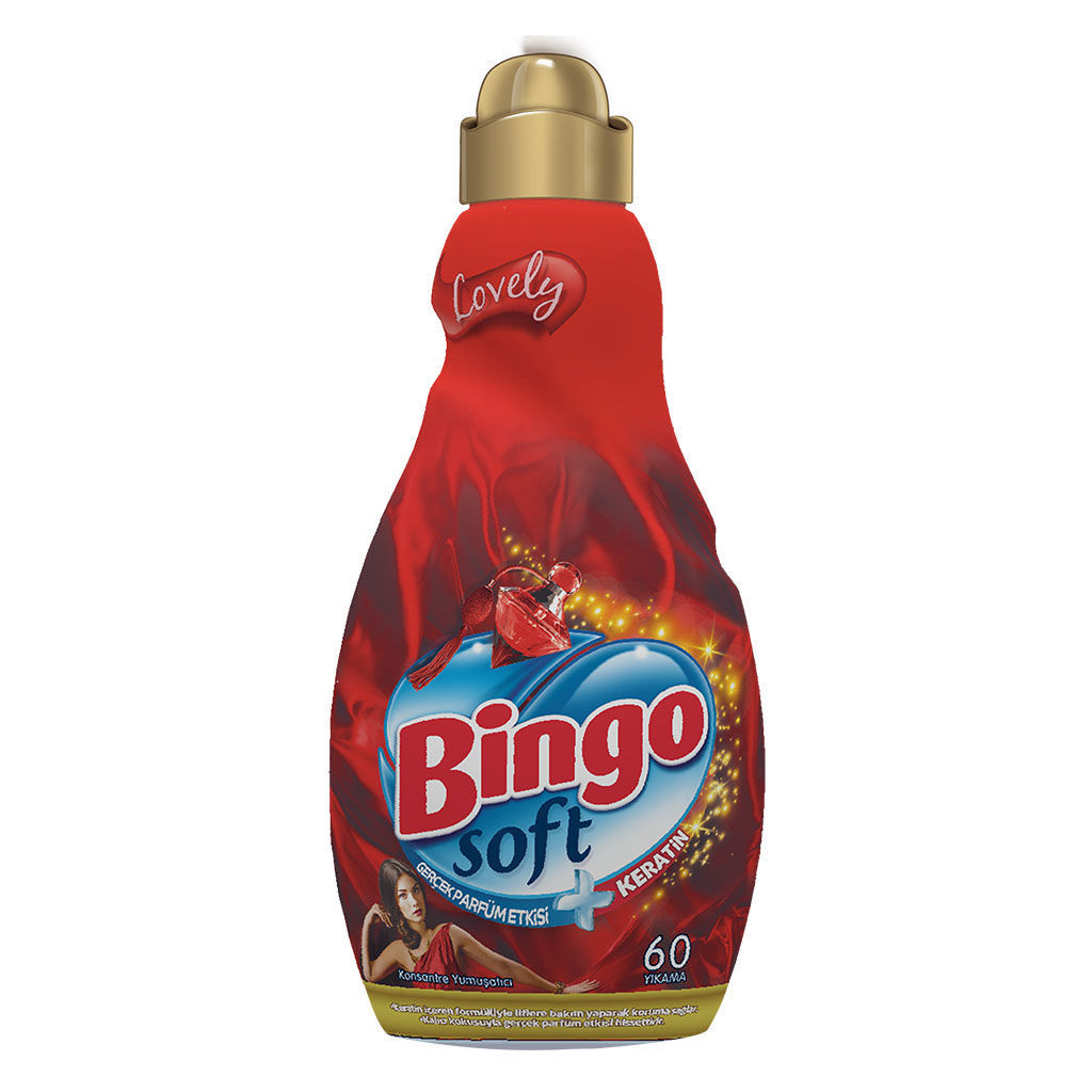 Bingo Soft Lovely Konsantre Çamaşır Yumuşatıcısı 1440 Ml
