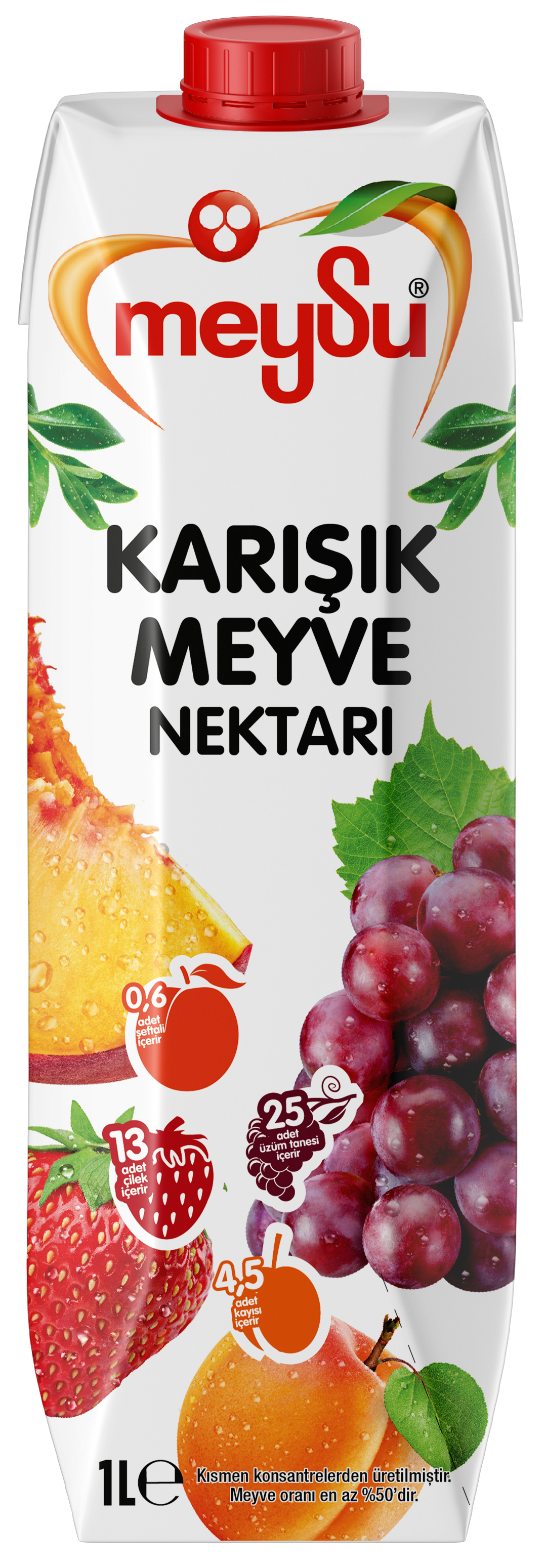 Meysu Karışık Meyveli Nektar 1 Lt