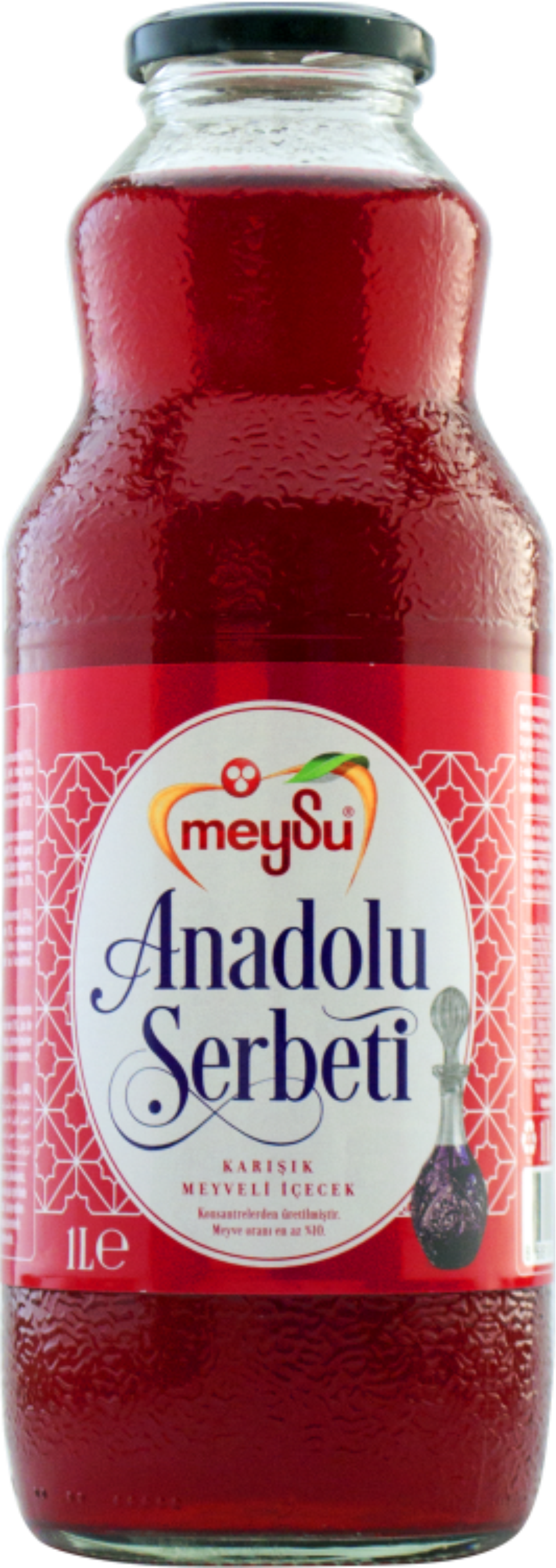 Meysu Anadolu Şerbeti Cam Şişe 1 Lt