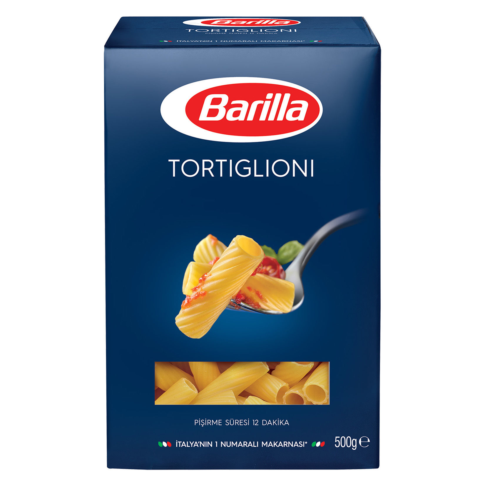 Barilla Tortiglioni (Kalın Kesme) Makarna 500 Gr