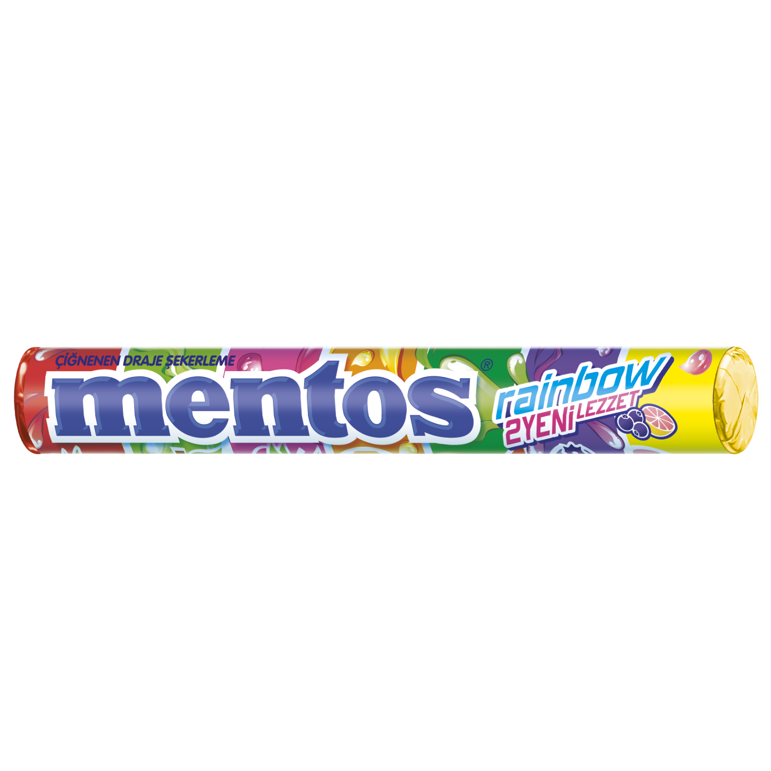 Mentos Rainbow(Meyve Aromalı) Şeker 37,5 Gr
