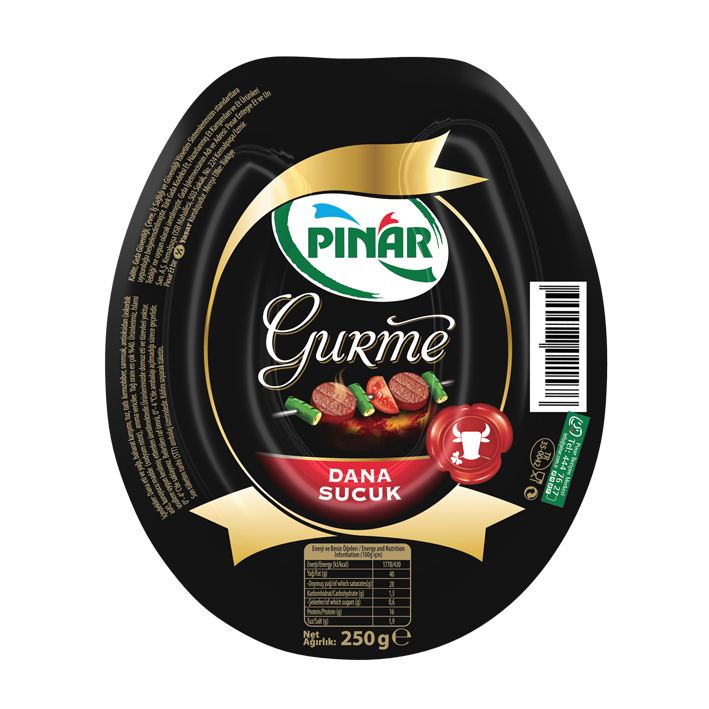 Pınar Gurme Dana Sucuk 250 Gr