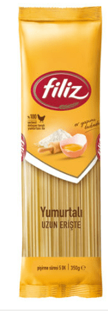 Filiz Yumurtalı Uzun Erişte Makarna 350 Gr