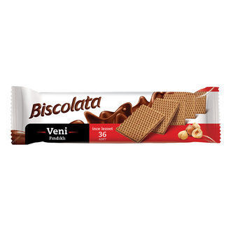 Biscolata Veni Fındıklı Gofret 110 Gr