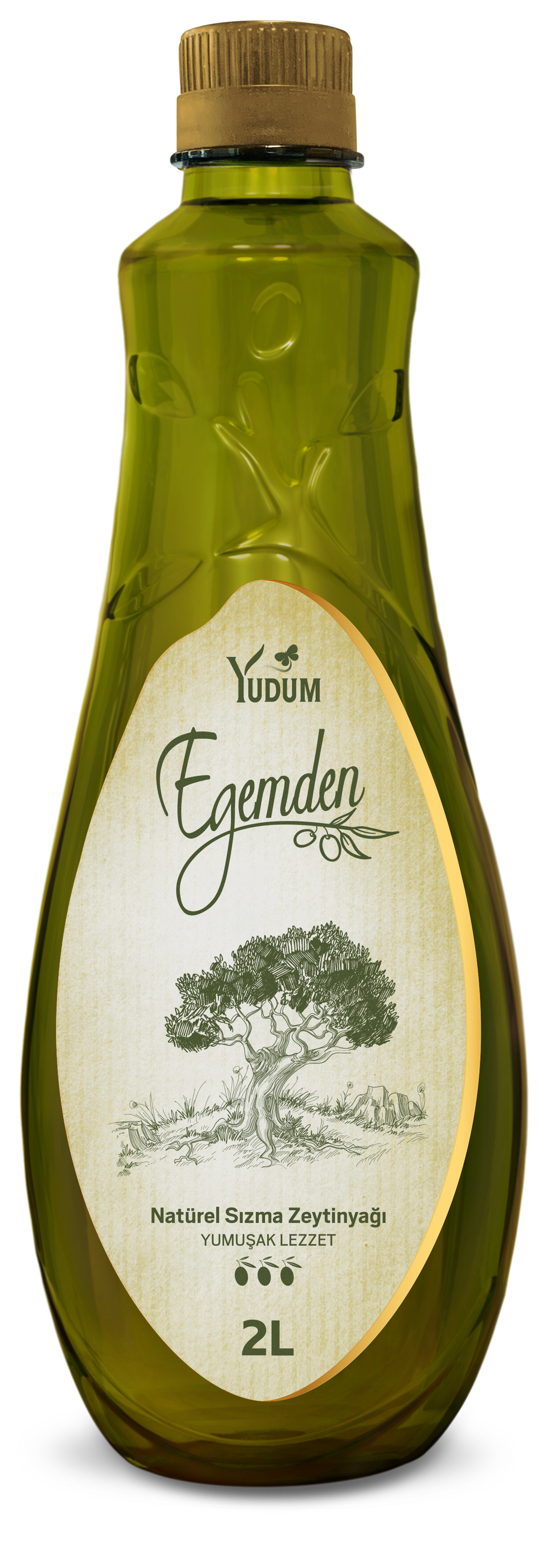 Yudum Egemden Zeytinyağı Yumuşak Lezzet 2 Lt