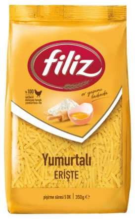 Filiz Yumurtalı Erişte Makarna 350 Gr