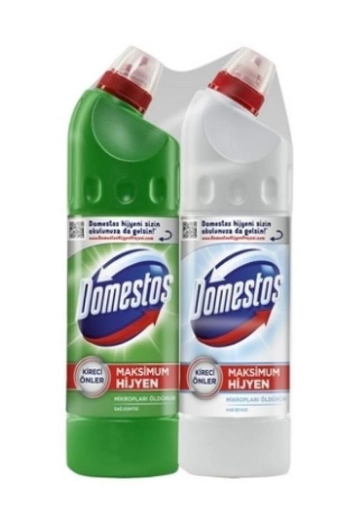 Domestos Dağ Esintisi 806 Ml+Domestos Kar Beyazı Çamaşır Suyu 806 Ml