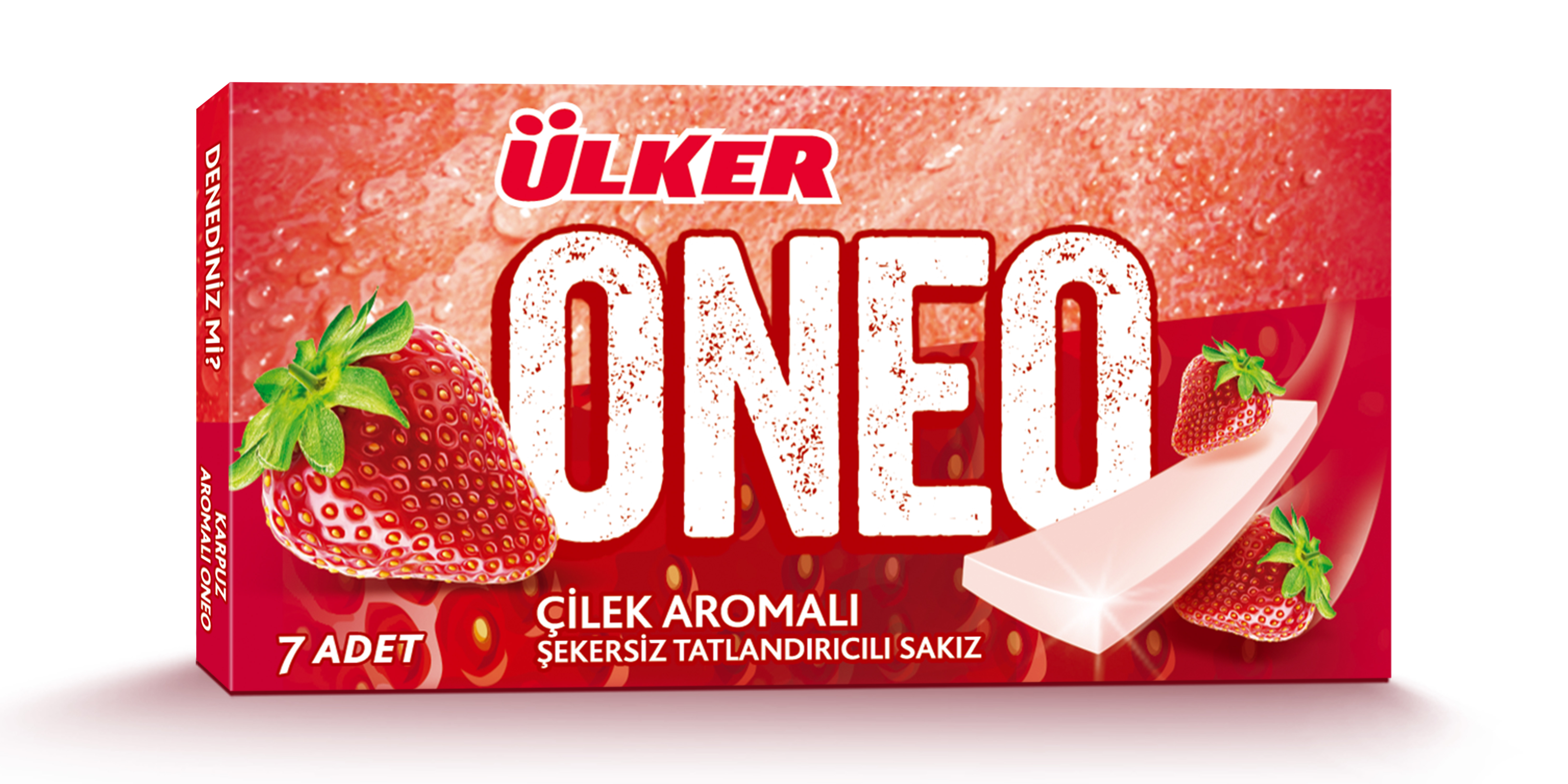 Oneo Çilek Aromalı Draje Sakız 14 Gr