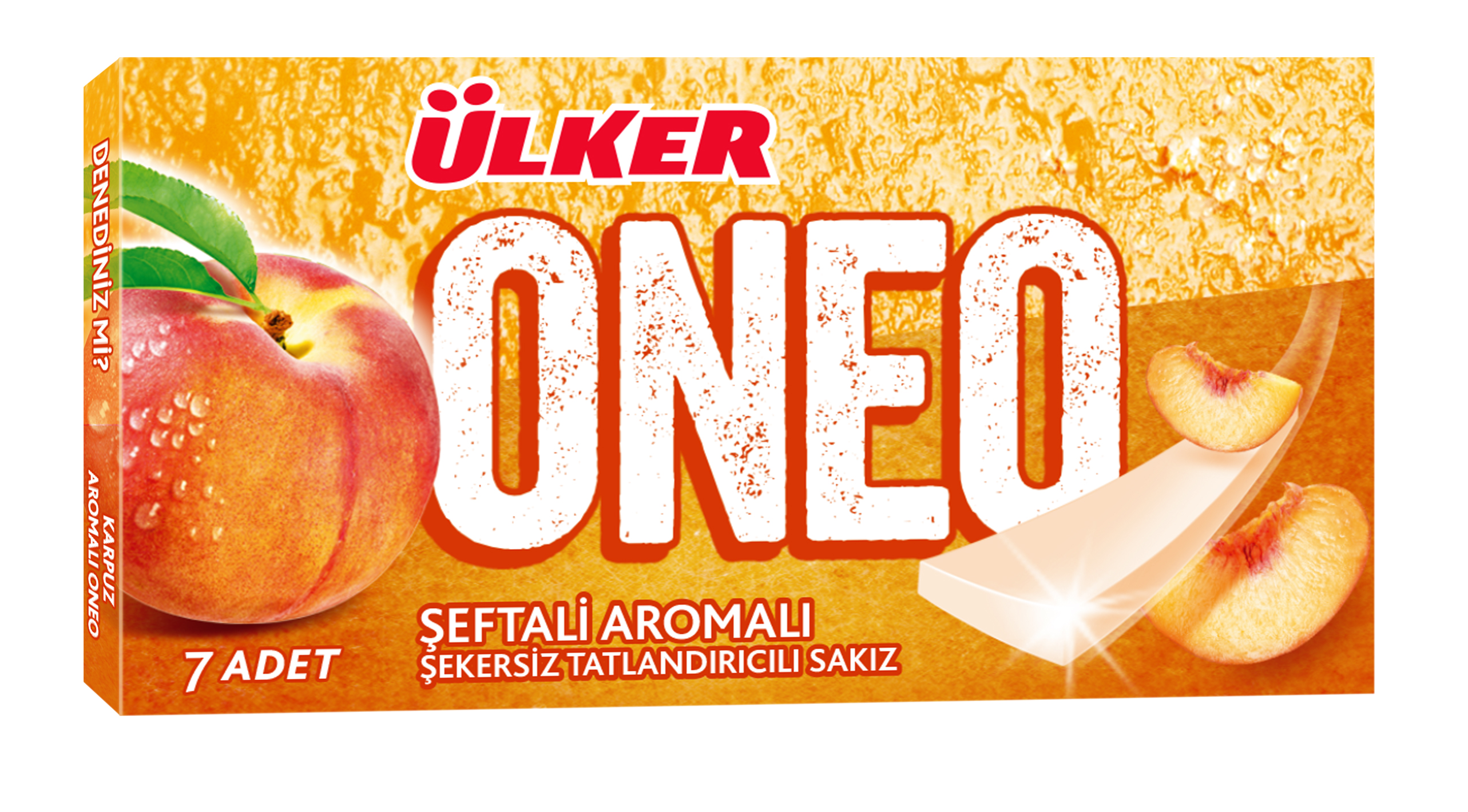 Oneo Şeftali Aromalı Draje Sakız 14 Gr