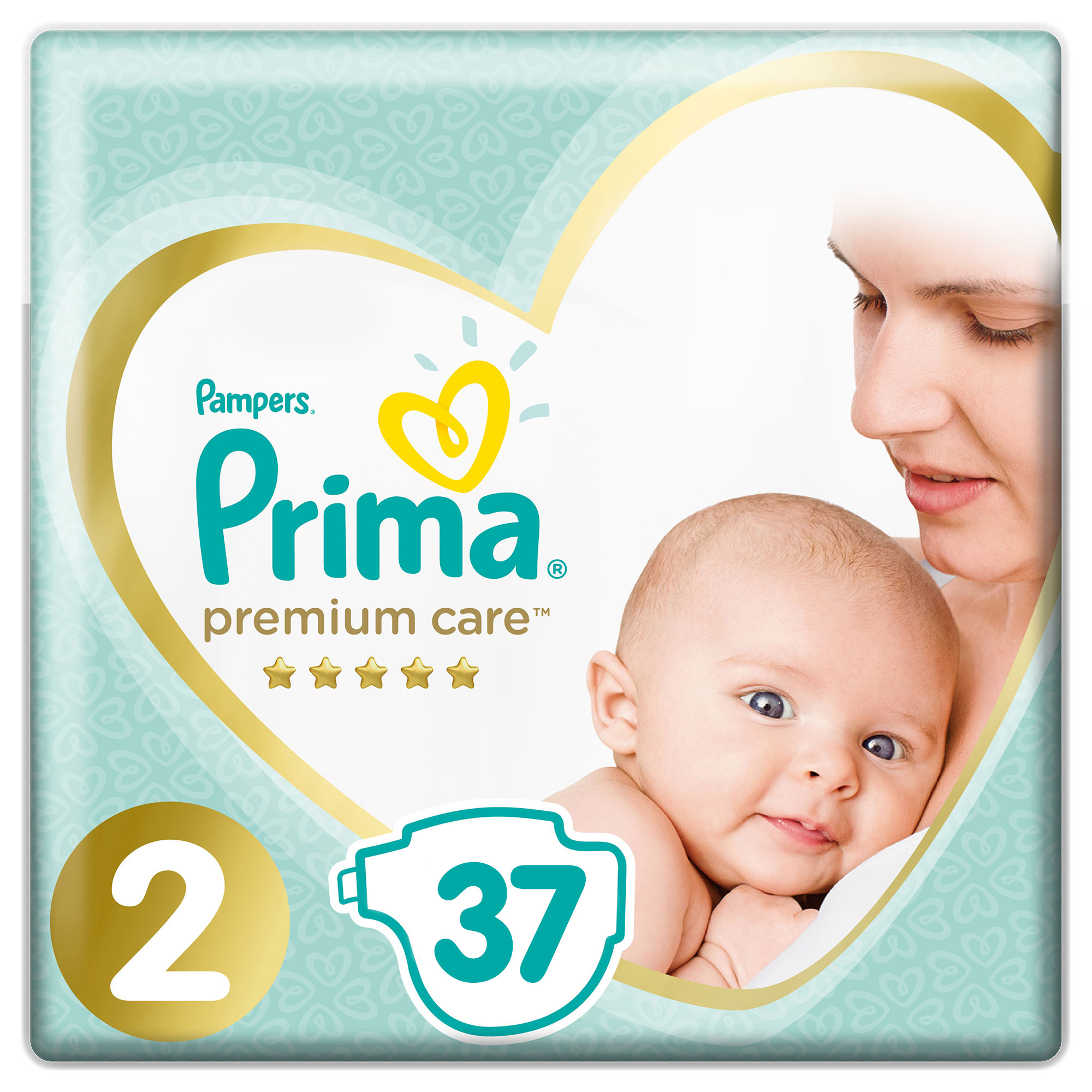 Prima Premium Care İkiz Mini Bebek Bezi Beden:2 37'li