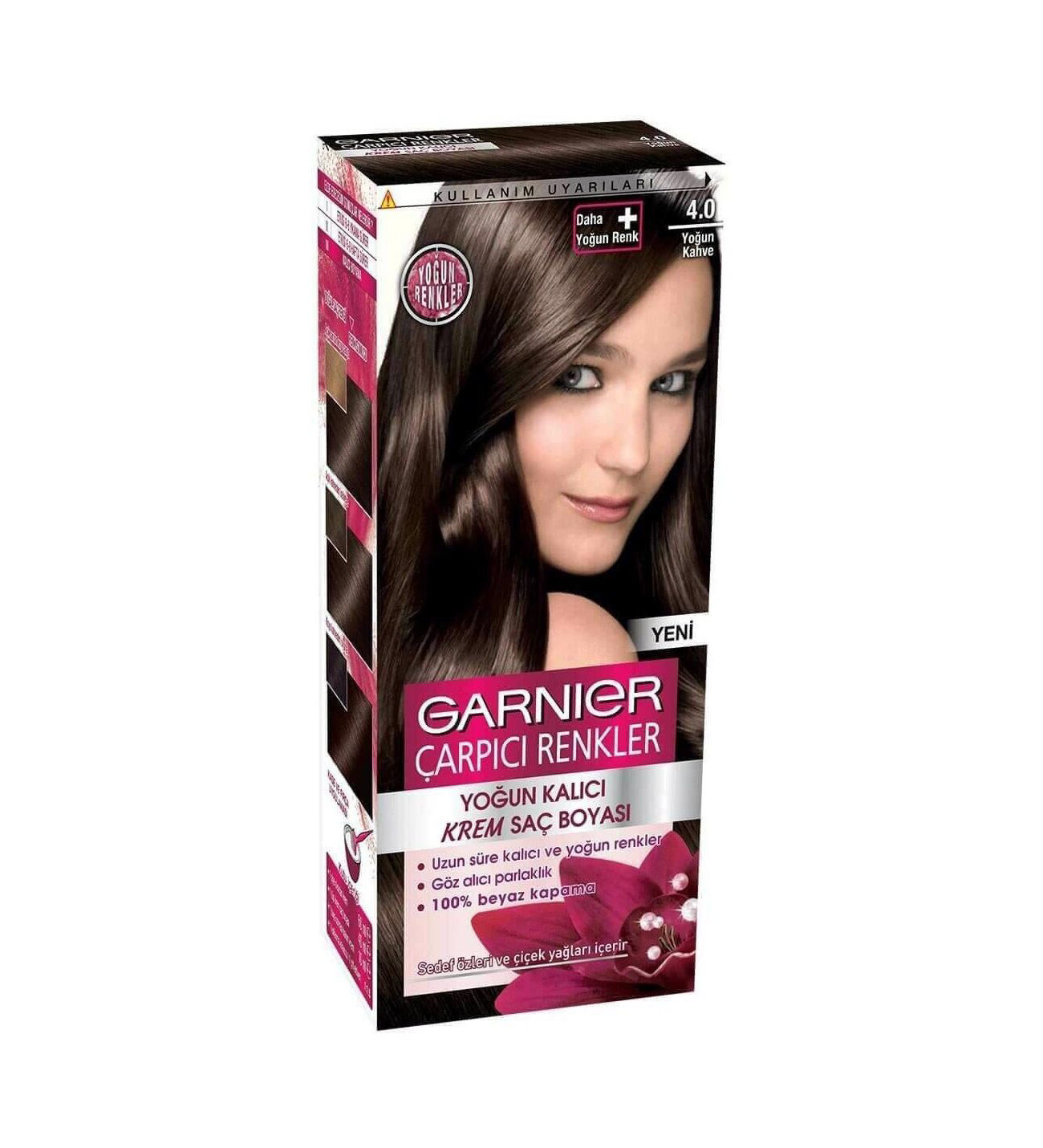 Garnier Color Naturals 4.0 Yoğun Kahve Saç Boyası