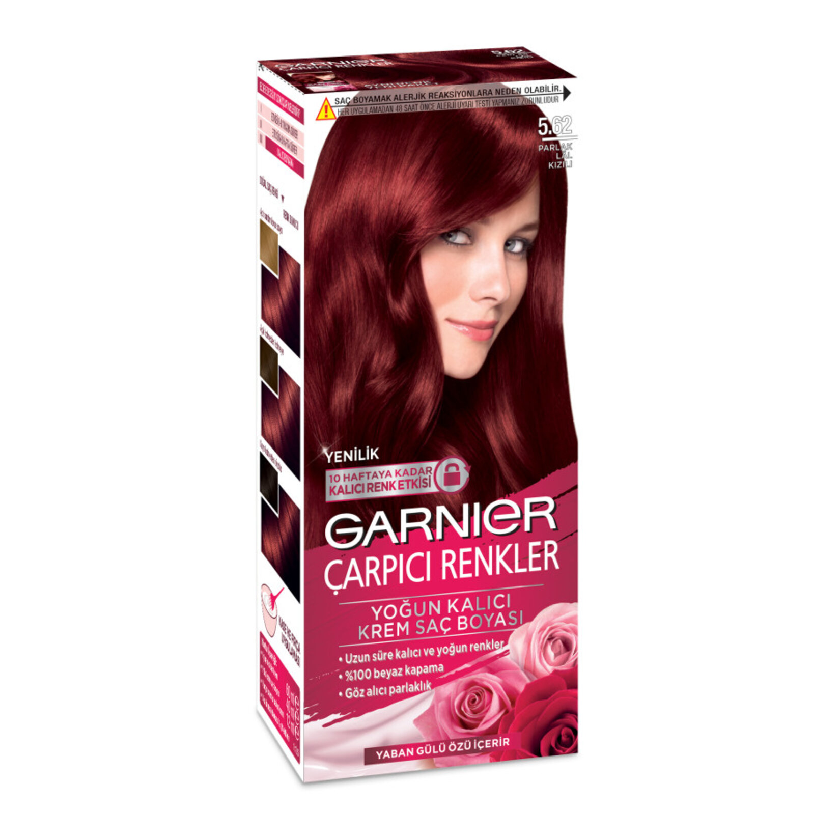 Garnier Çarpıcı Renkler 5.62 Parlak Lal Kırmızı Saç Boyası
