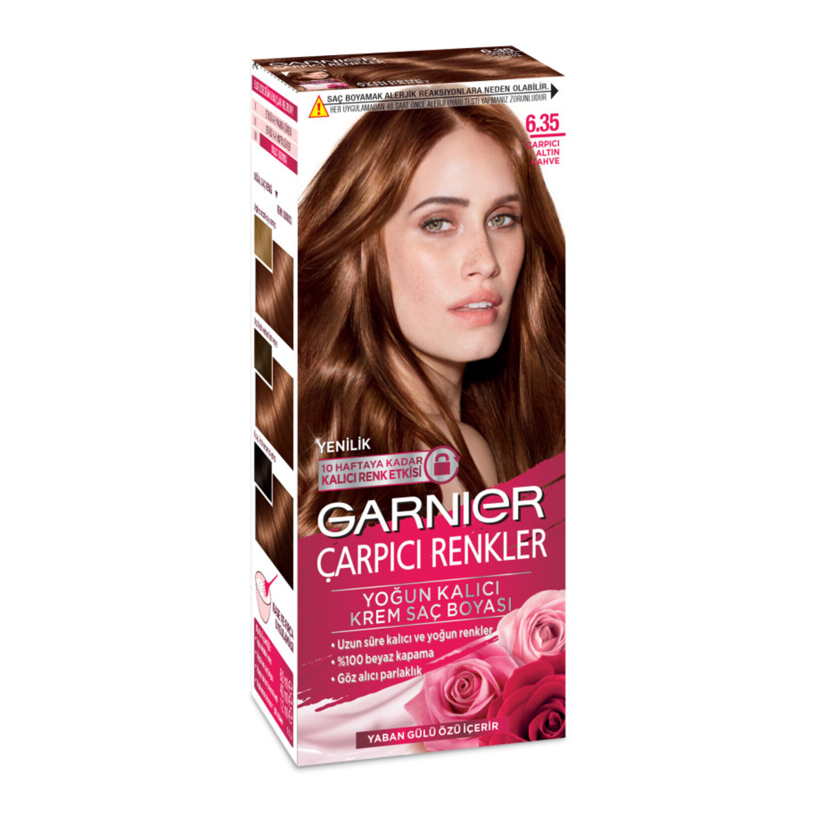 Garnier Çarpıcı Renkler 6.35 Çarpıcı Altın Kahve Saç Boyası