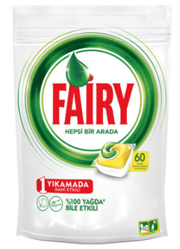 Fairy Hepsi Bir Arada Bulaşık Makinesi Tableti 60'lı