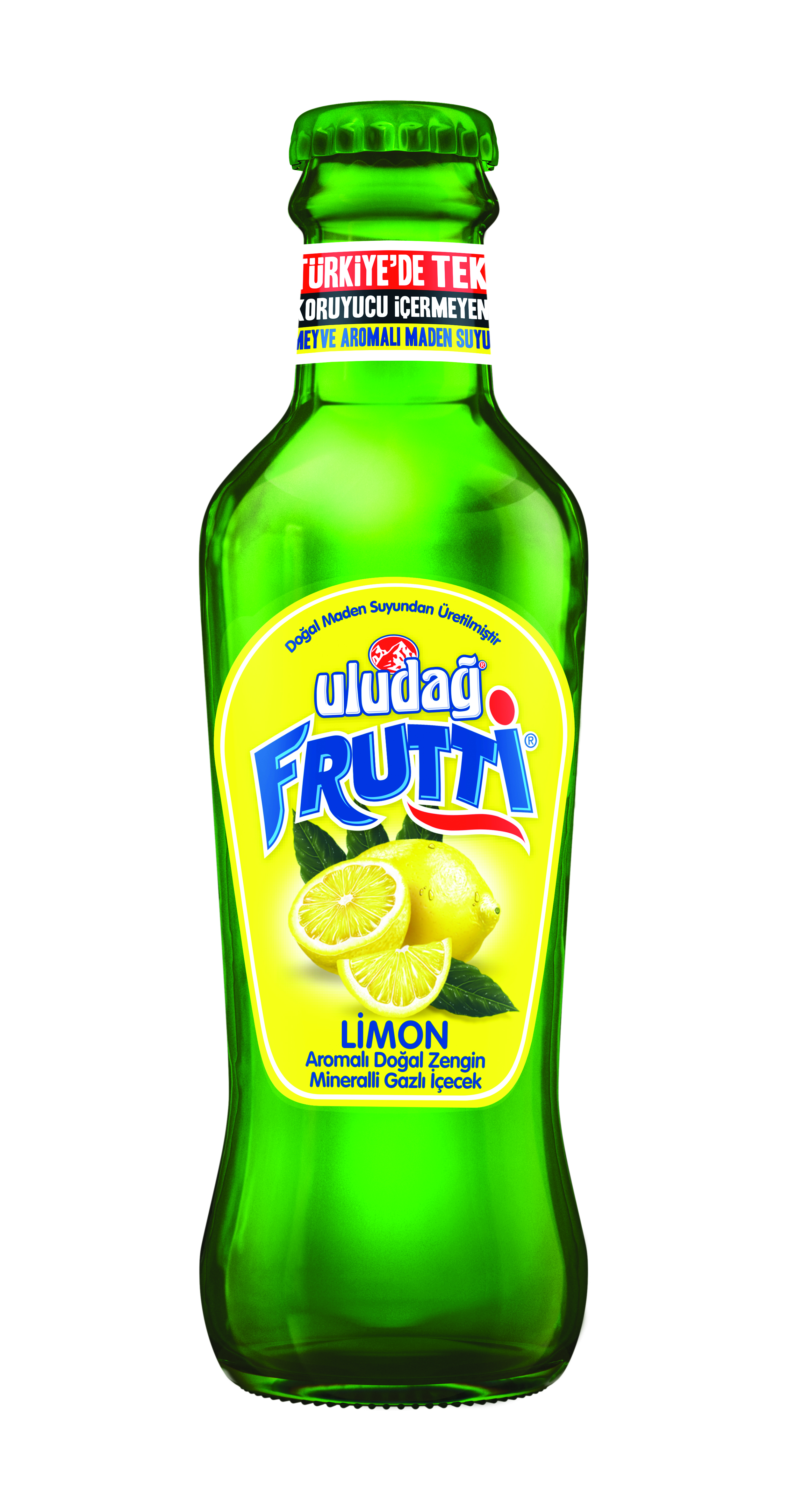 Uludağ Frutti Limon Aromalı Maden Suyu 200 Ml