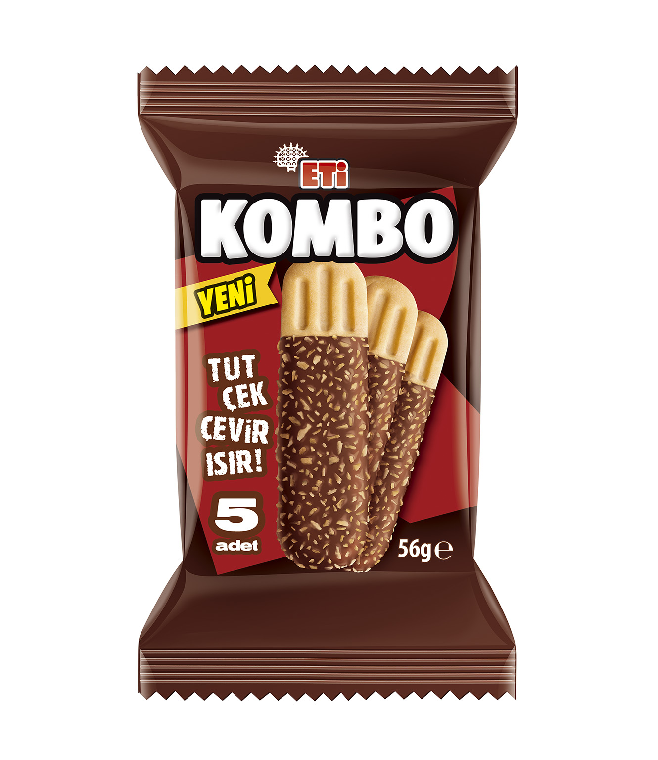 Eti Kombo Hindistan Cevizli Çikolata Kaplamalı Bisküvi 56 Gr