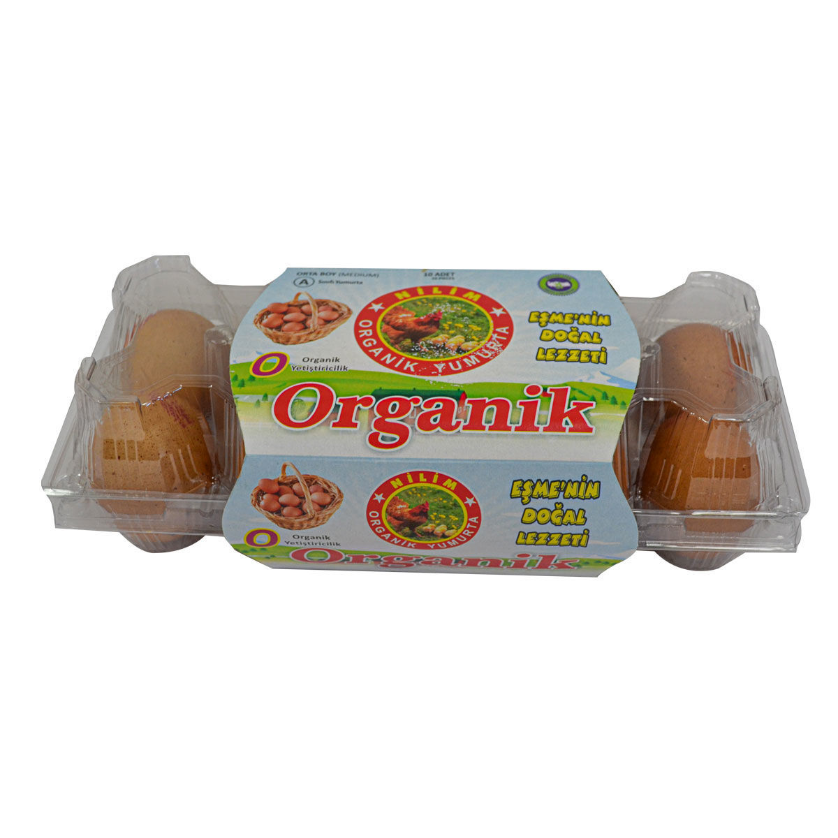 Nilim Organik Yumurta 10'lu
