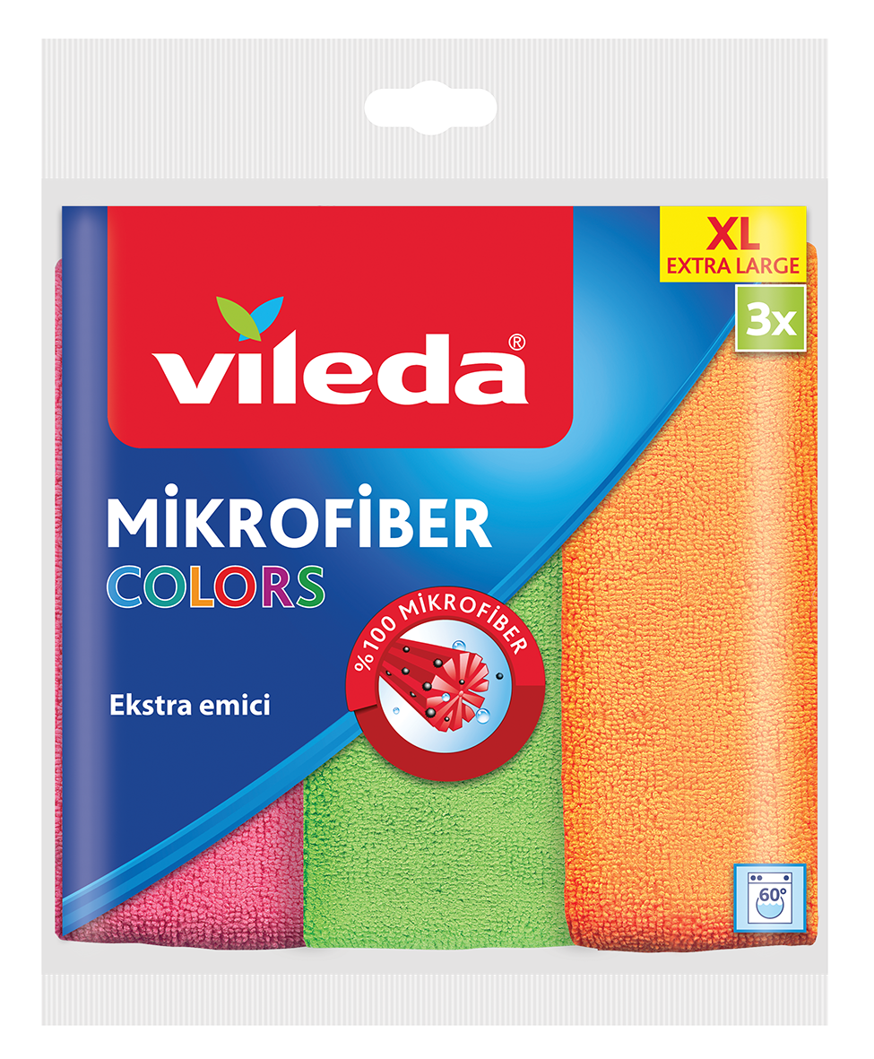 Vileda Style Mikrofiber Bez 3'lü
