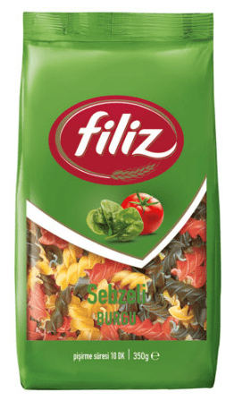 Filiz Sebzeli Burgu Makarna 350 Gr