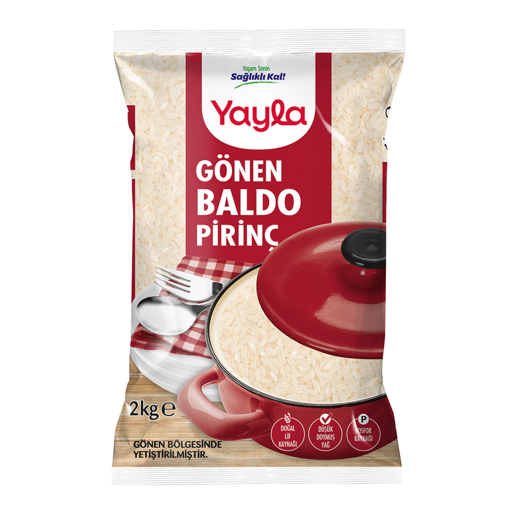 Yayla Baldo Gönen Pirinç 2 Kg