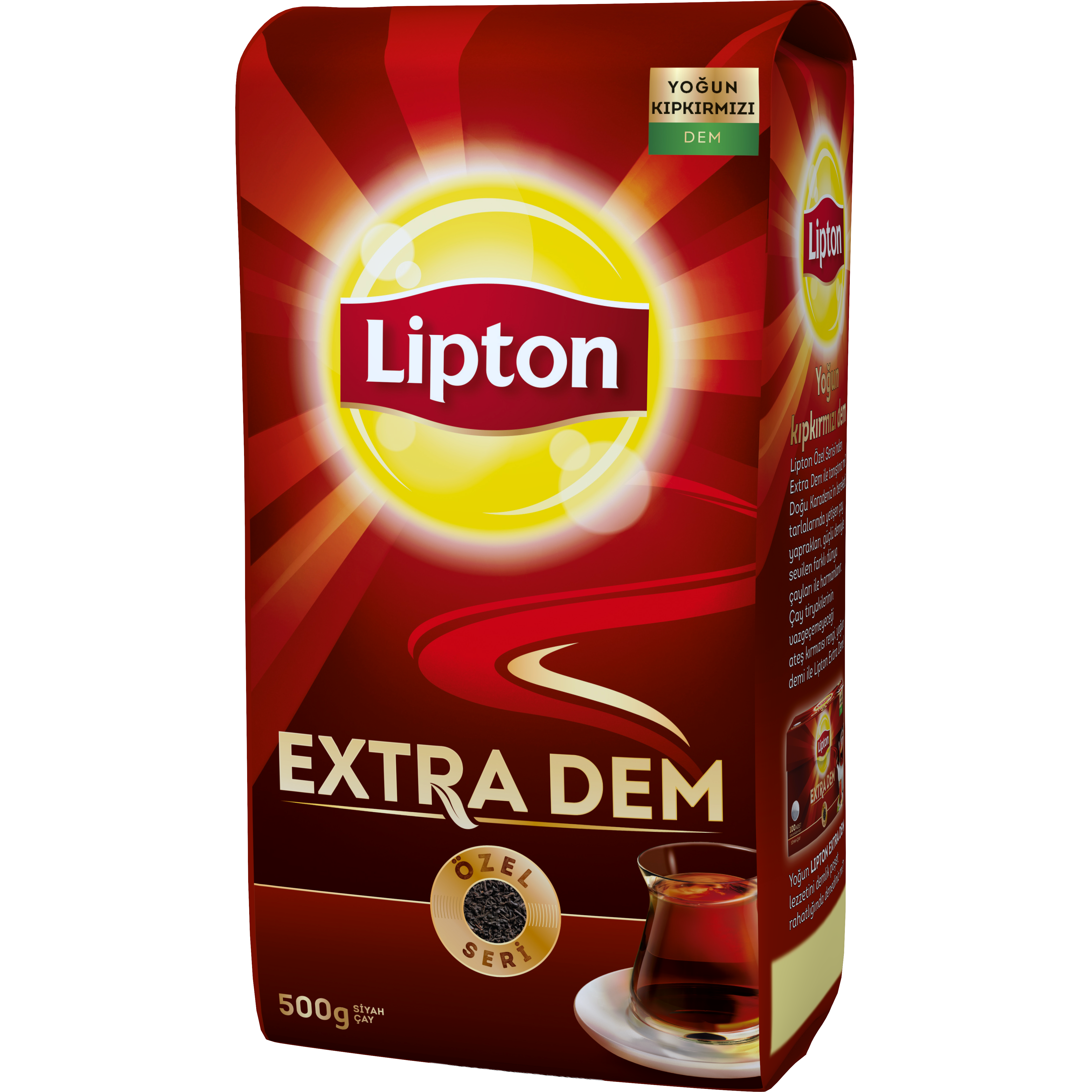 Lipton Extra Dem Dökme Çay 500 Gr