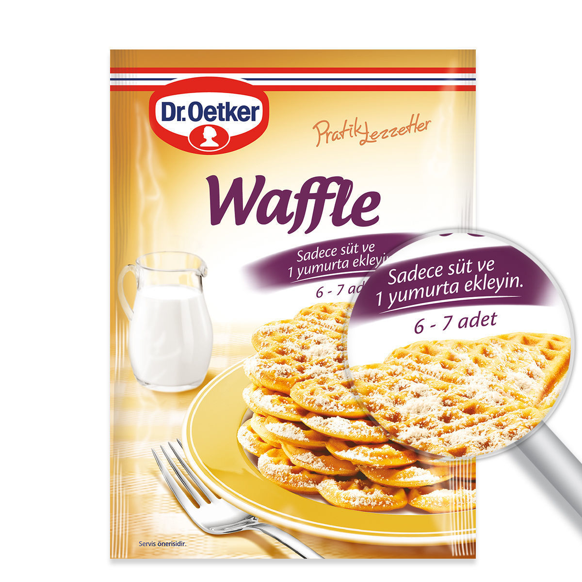Dr.Oetker Waffle Toz Karışım 210 Gr