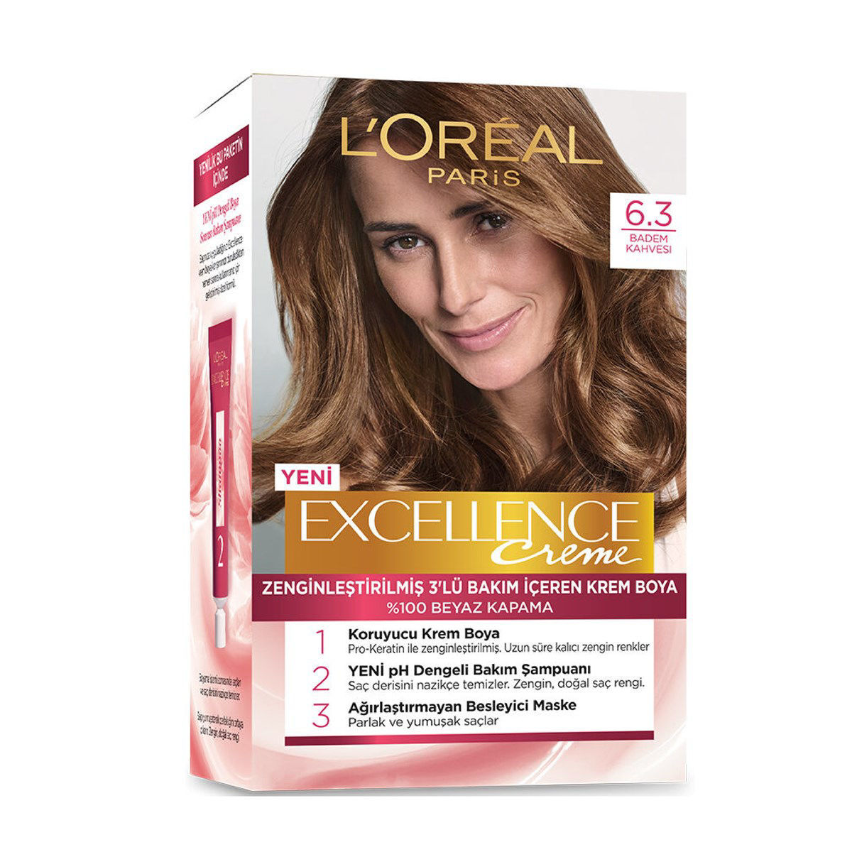 L'Oreal Paris Excellence Creme 6.35 Çikolata Kahve Saç Boyası