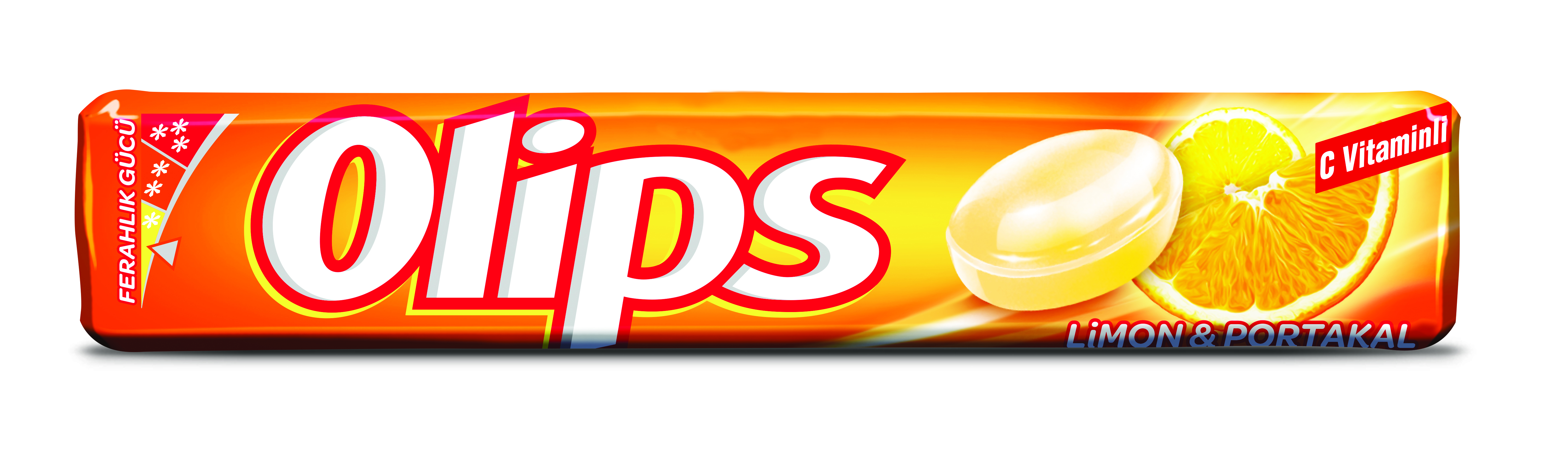 Olips C Vitaminli Limon&Portakal Aromalı Draje Rulo Şeker 28 Gr