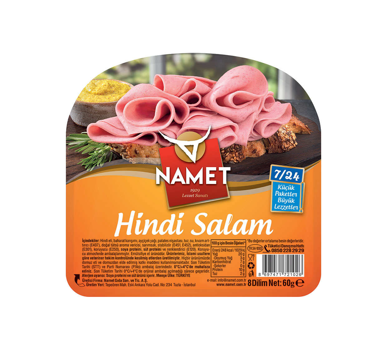 Namet 7/24 Hindi Salam 60 Gr