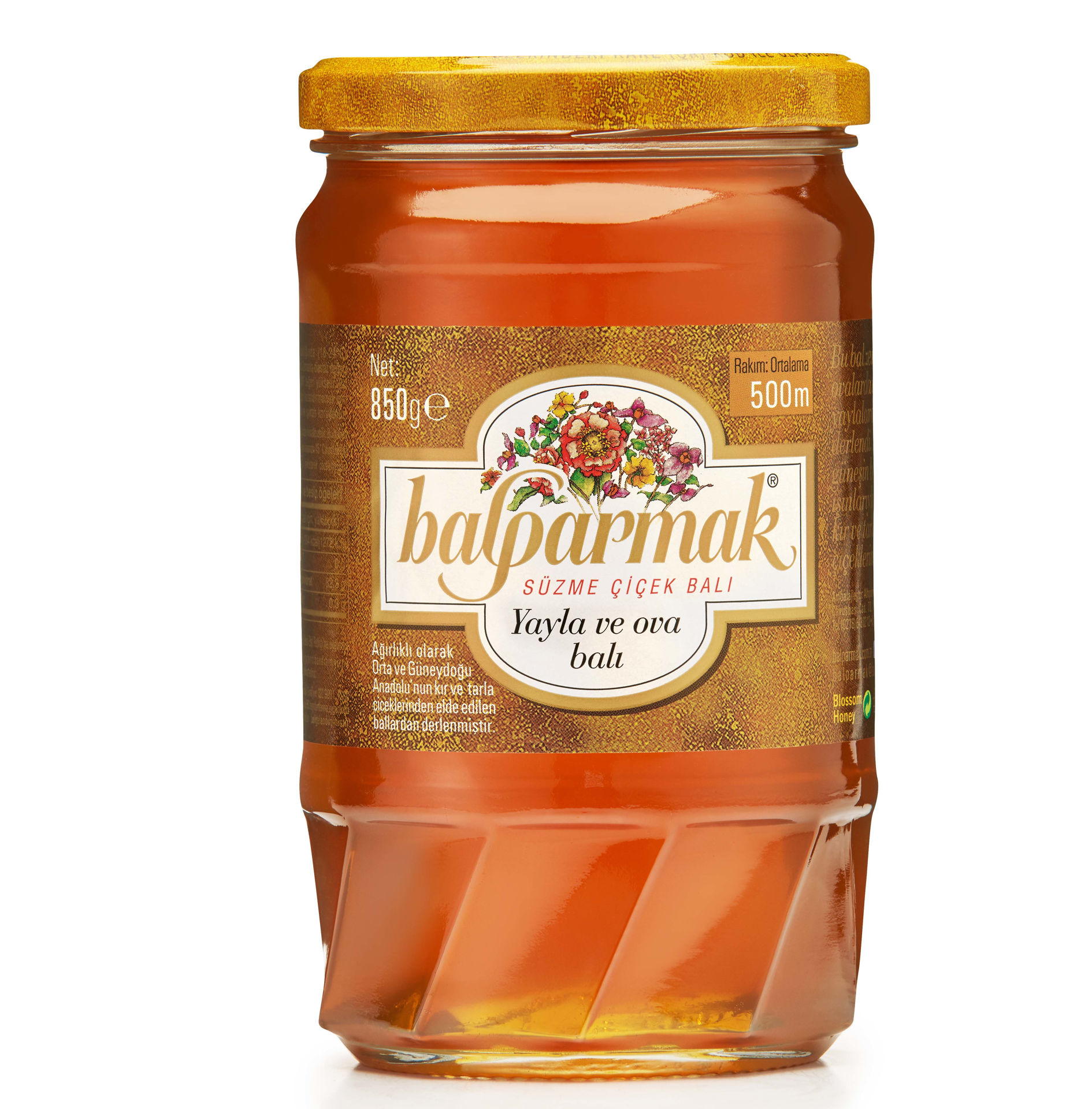 Balparmak Yayla ve Ova Süzme Çiçek Balı Kavanoz 850 Gr