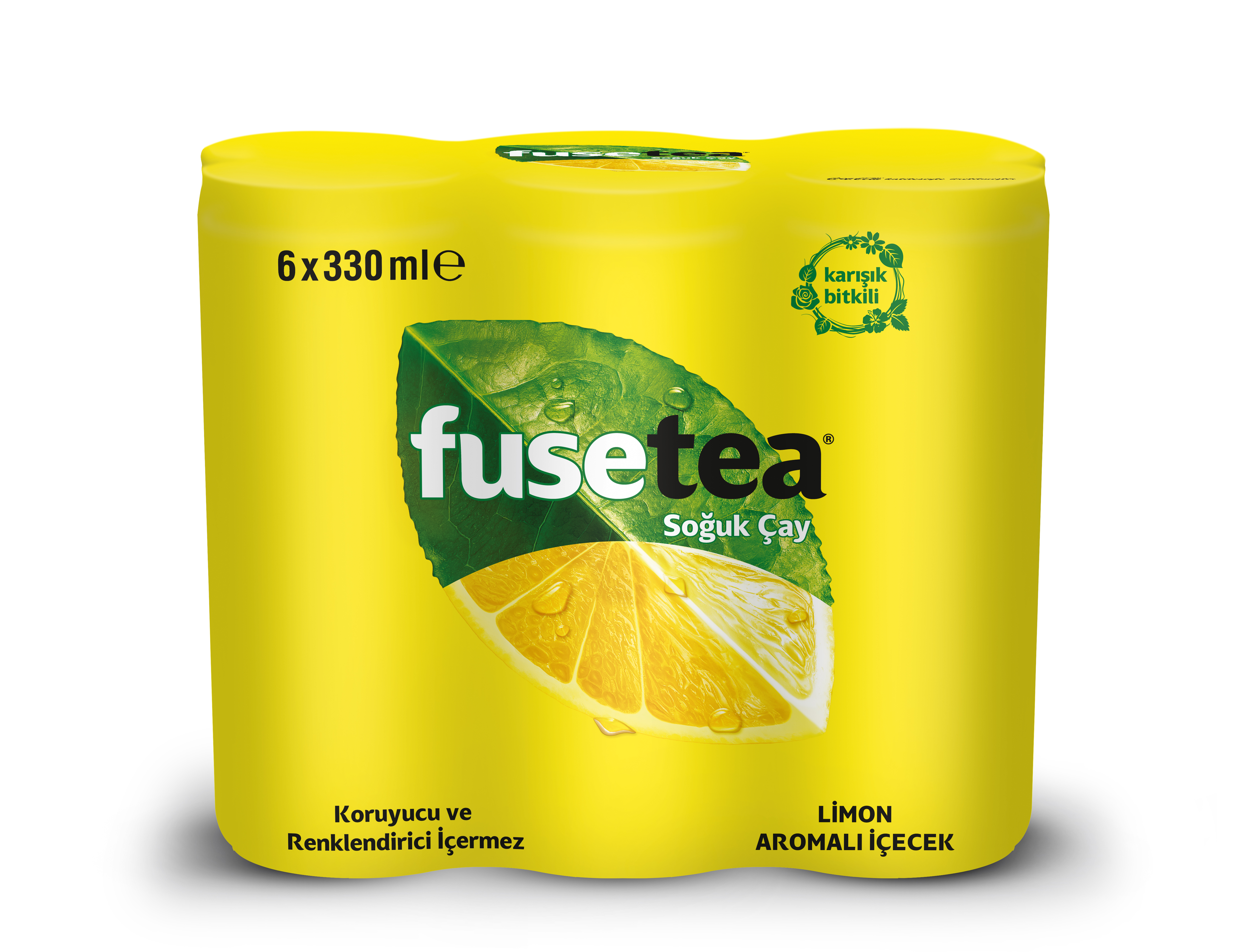 Fuse Tea Limon Aromalı İçecek 6*330 Ml
