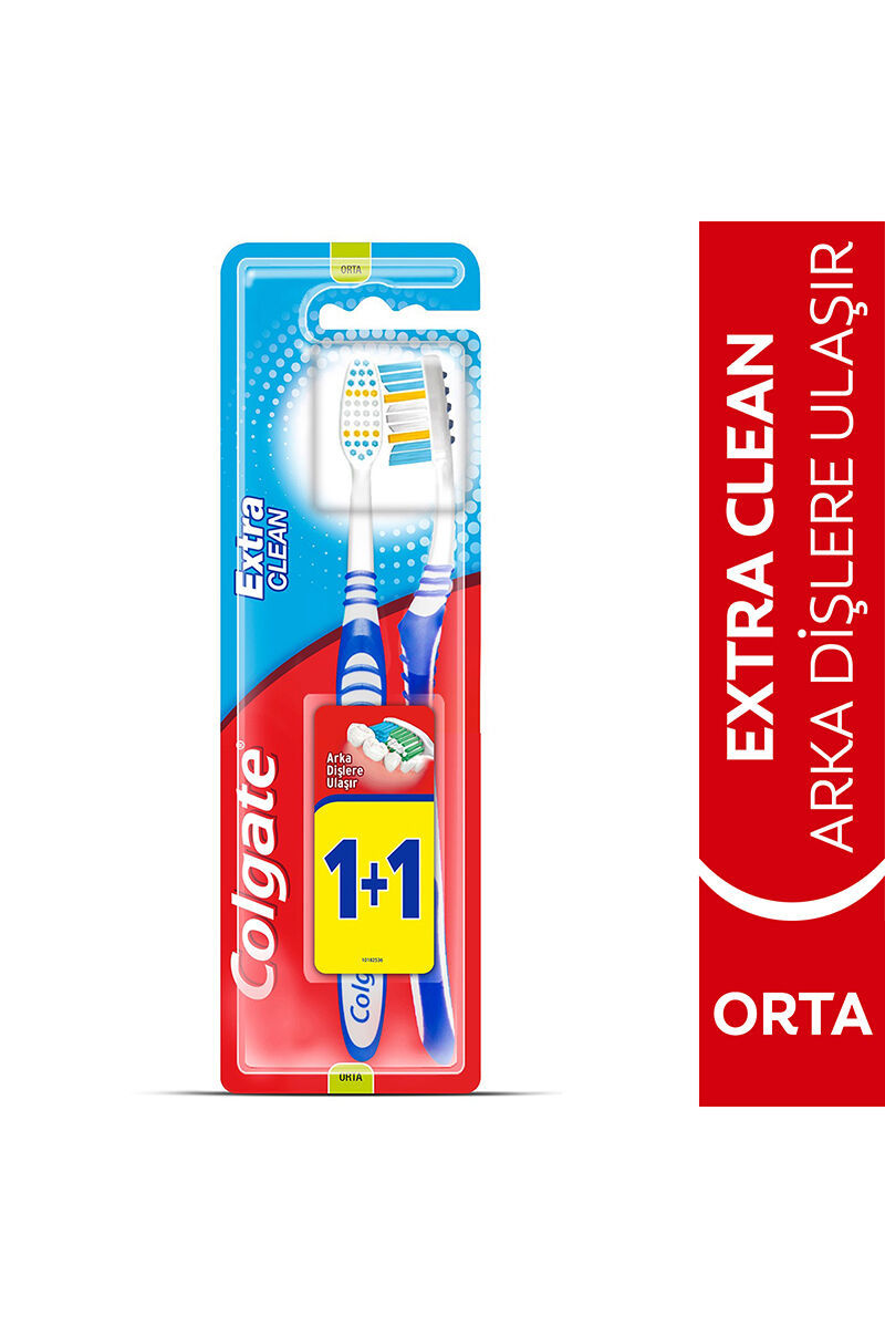 Colgate Extra Clean Diş Fırçası (1+1)