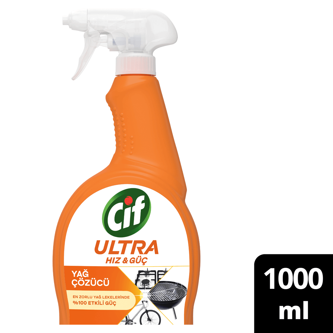 Cif Ultra Hız & Güç Yağ Çözücü 1000 ml