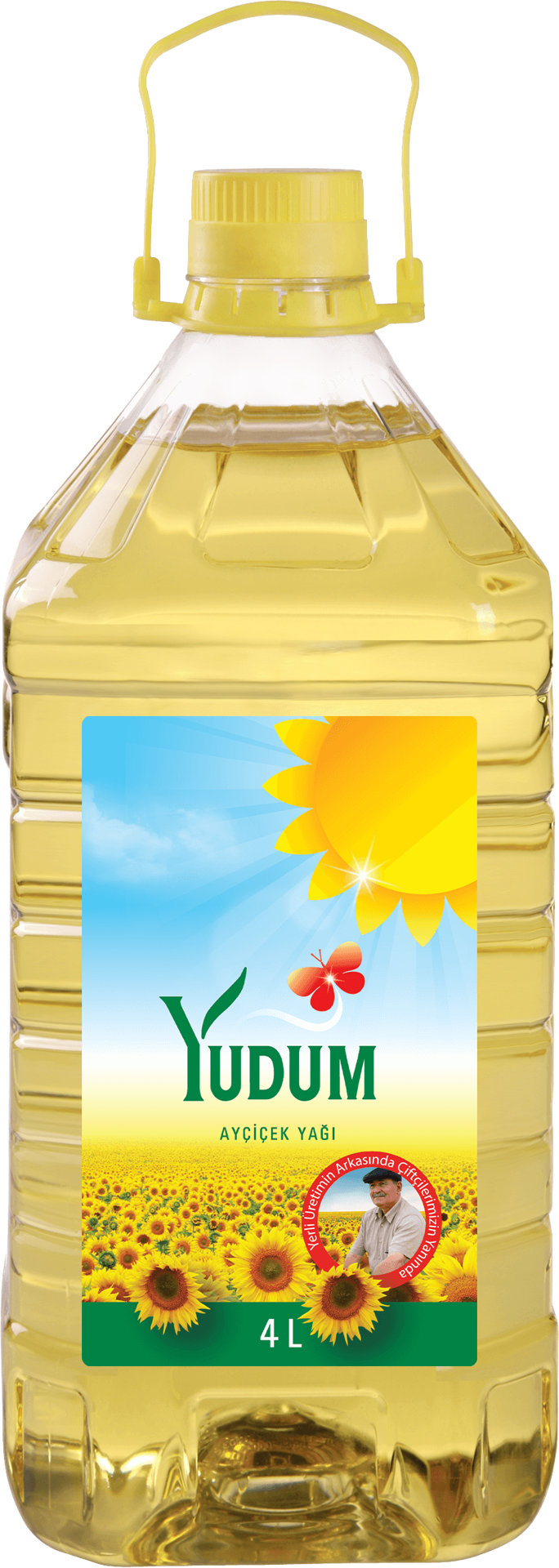 Yudum Ayçiçek Yağı 4 Lt