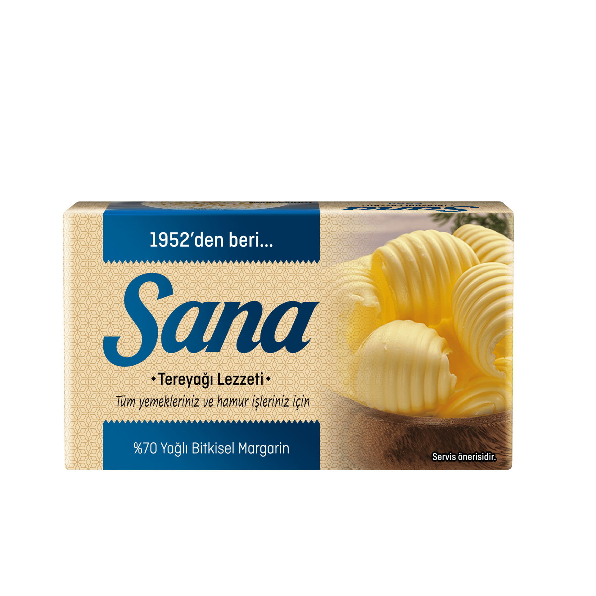 Sana Tereyağ Lezzeti Paket Margarin 250 Gr