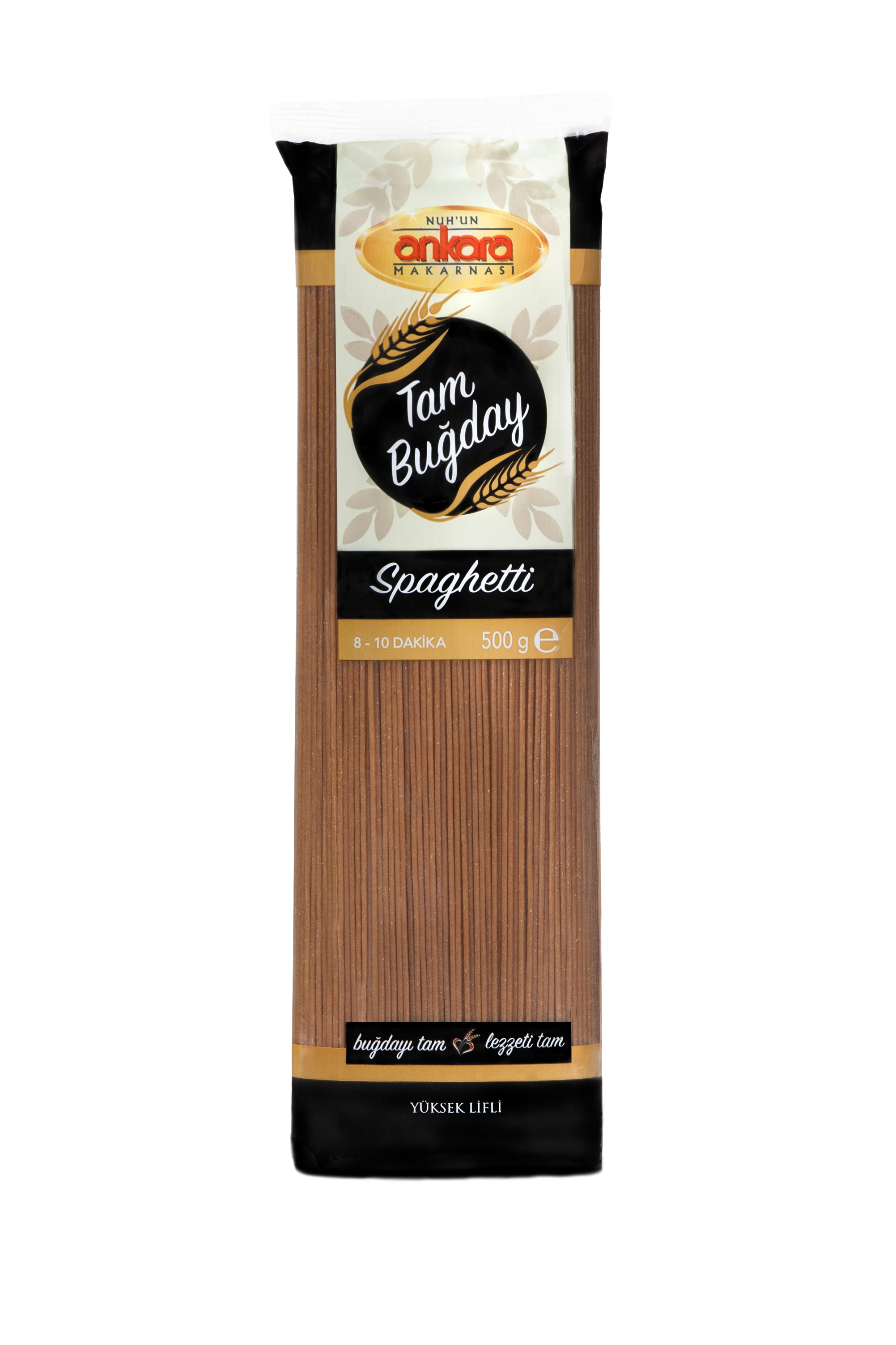 Ankara Tam Buğday Spaghetti Makarna 500 Gr