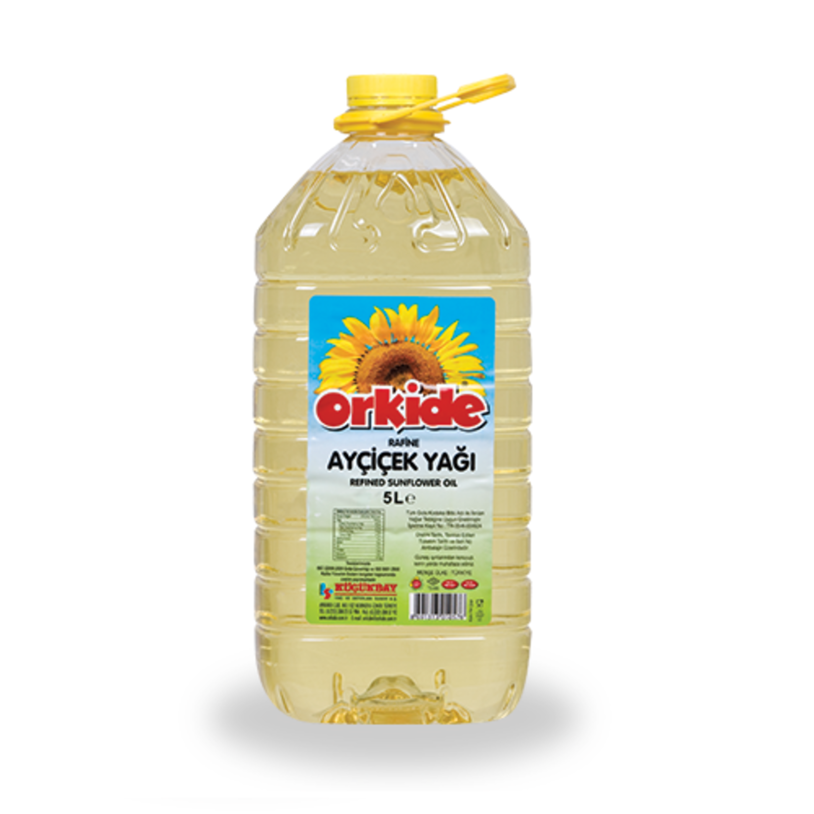 Orkide Ayçiçek Yağı 5 Lt