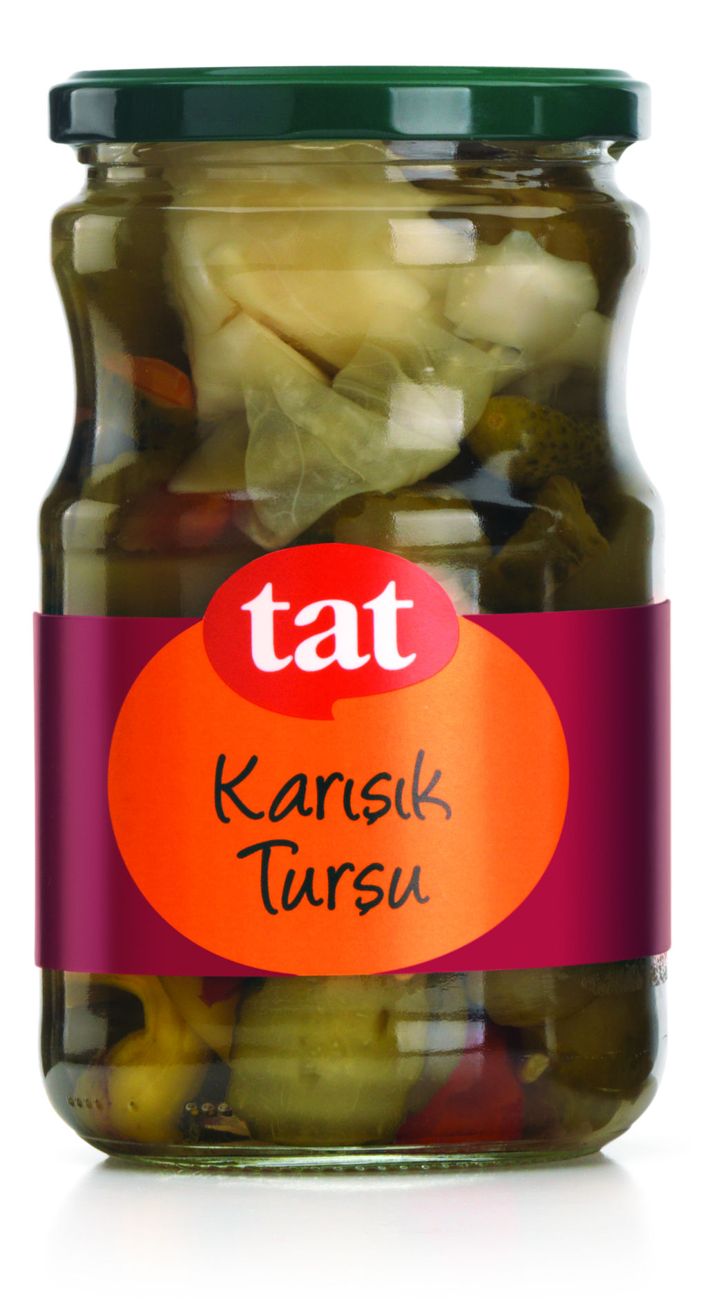 Tat Karışık Turşu Cam 650 Gr