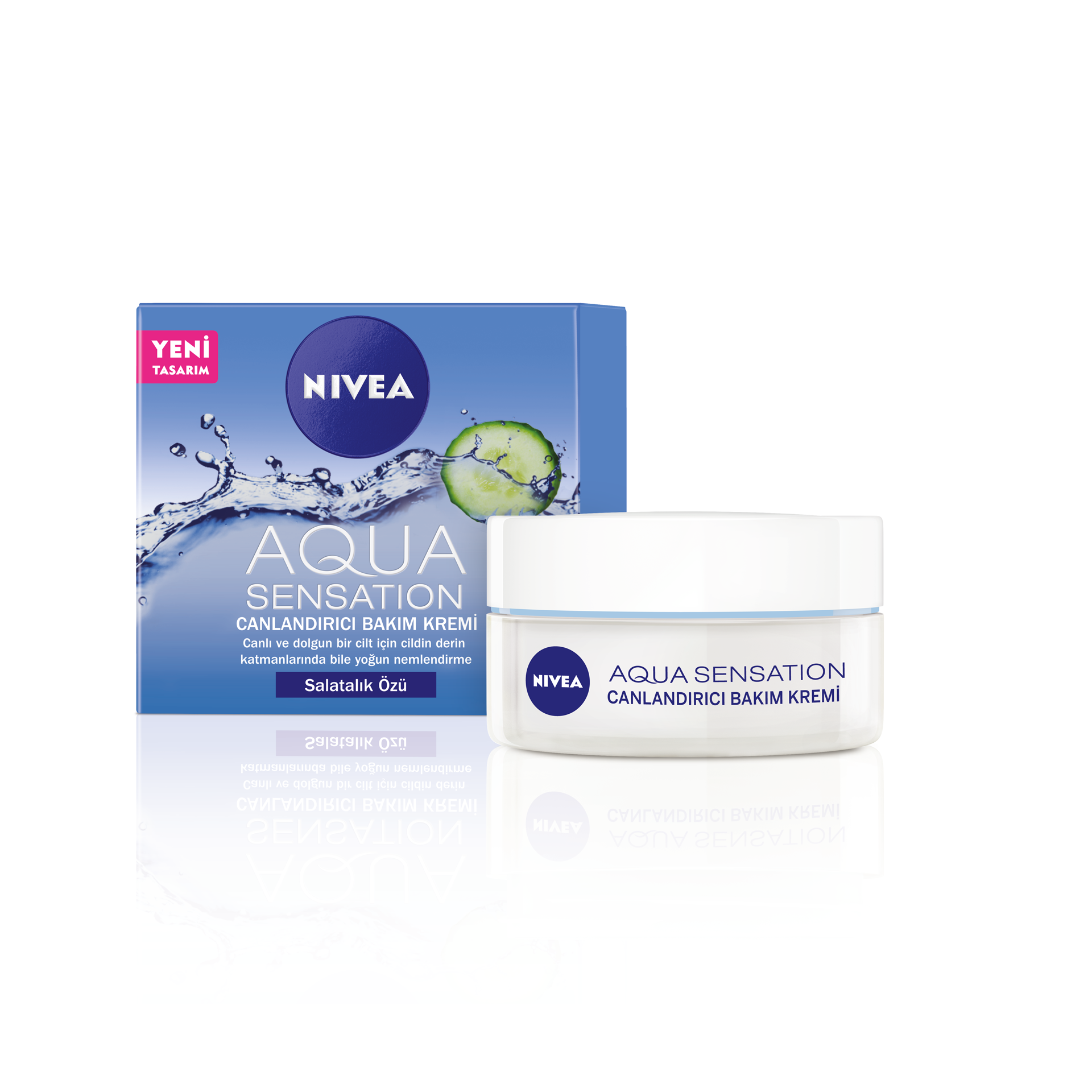 Nivea Aqua Sensation Canlandırıcı Yüz Bakım Kremi 50 ML