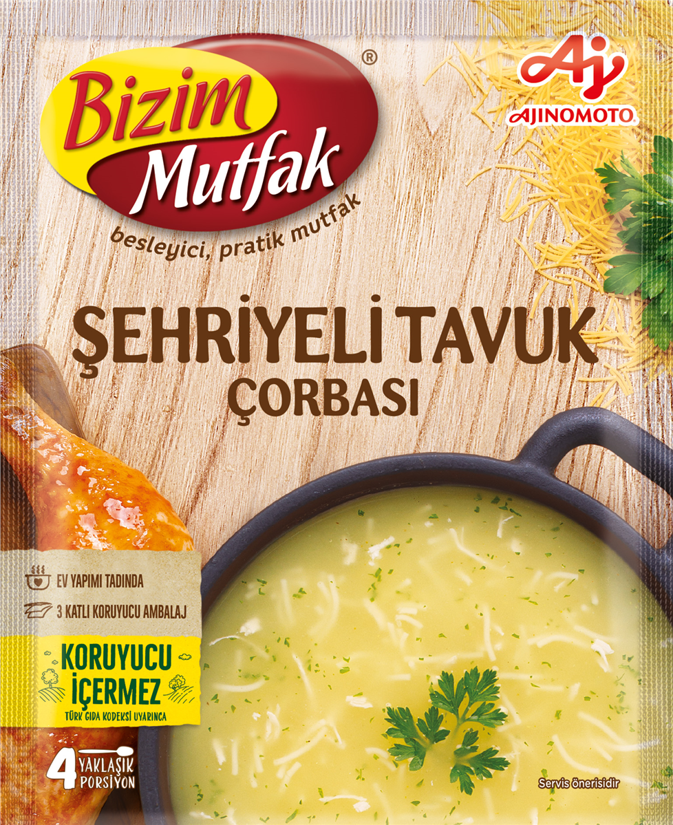 Bizim Şehriyeli Tavuk Çorbası 51 Gr