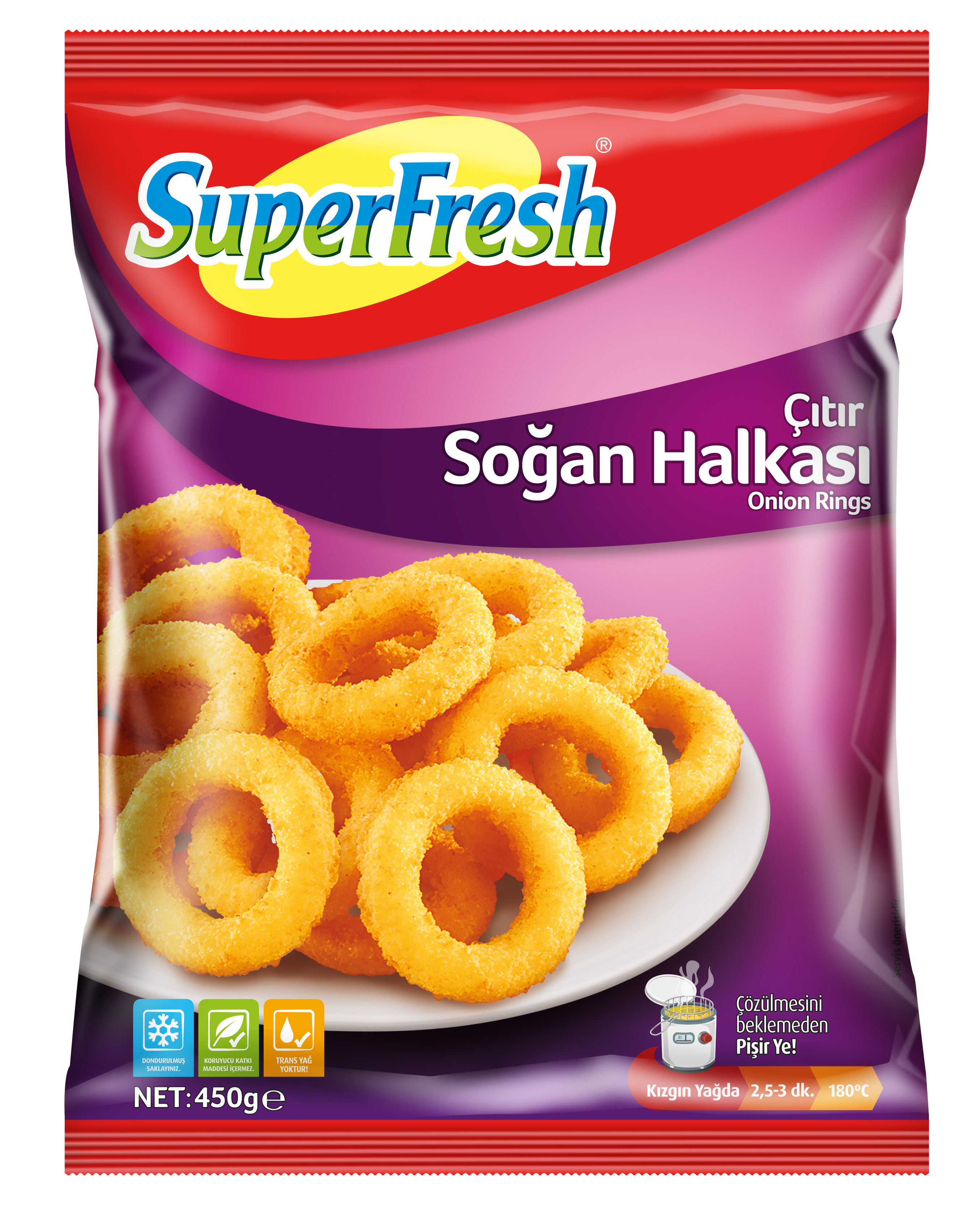 Superfresh Soğan Kroket 450 Gr