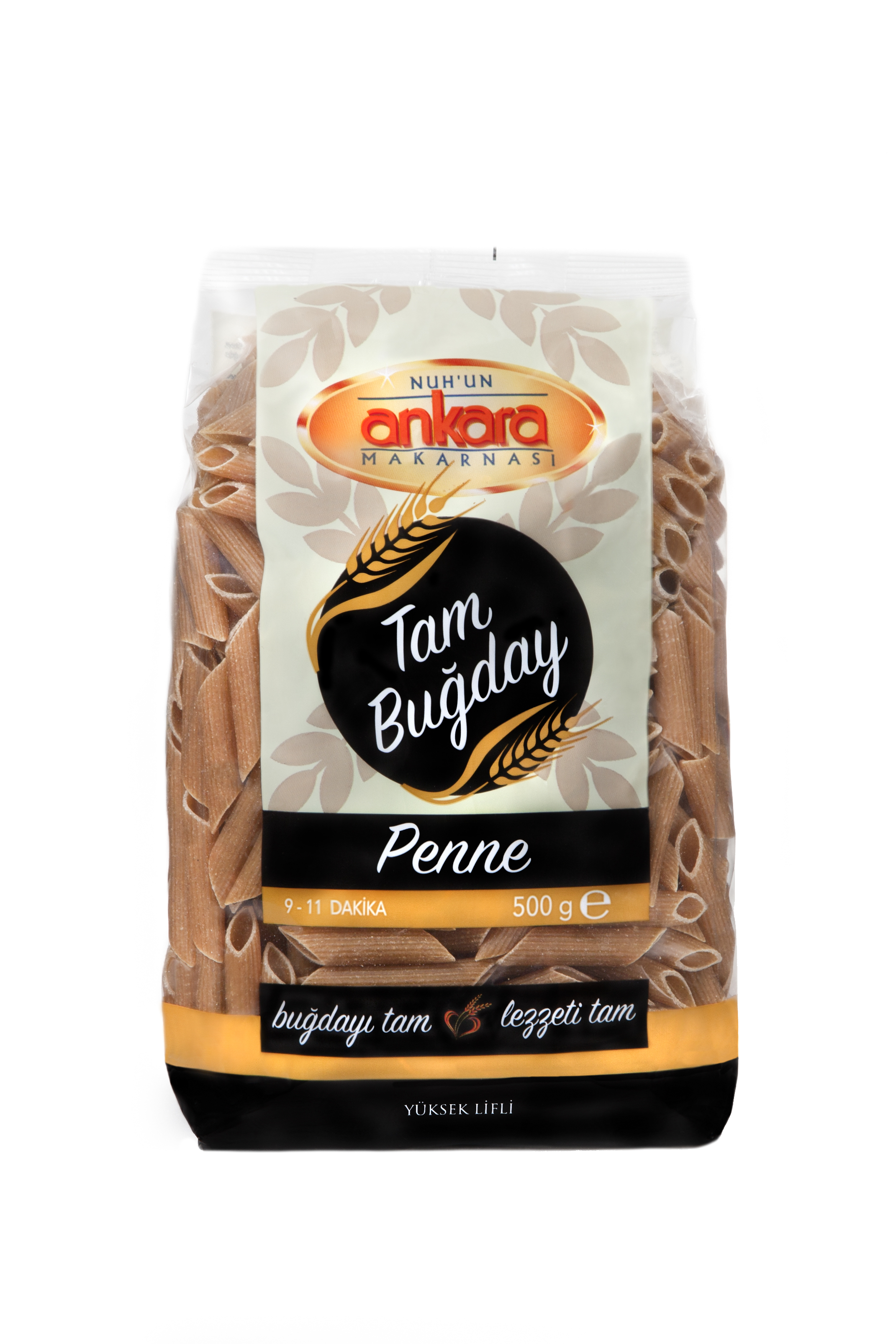 Ankara Tam Buğday Penne Makarna 500 Gr