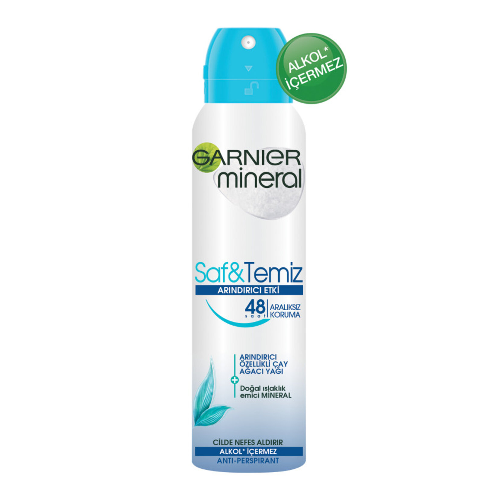 Garnier Mineral Saf&Temiz 48 Saat Etkili Sprey Deodorant 150 Ml