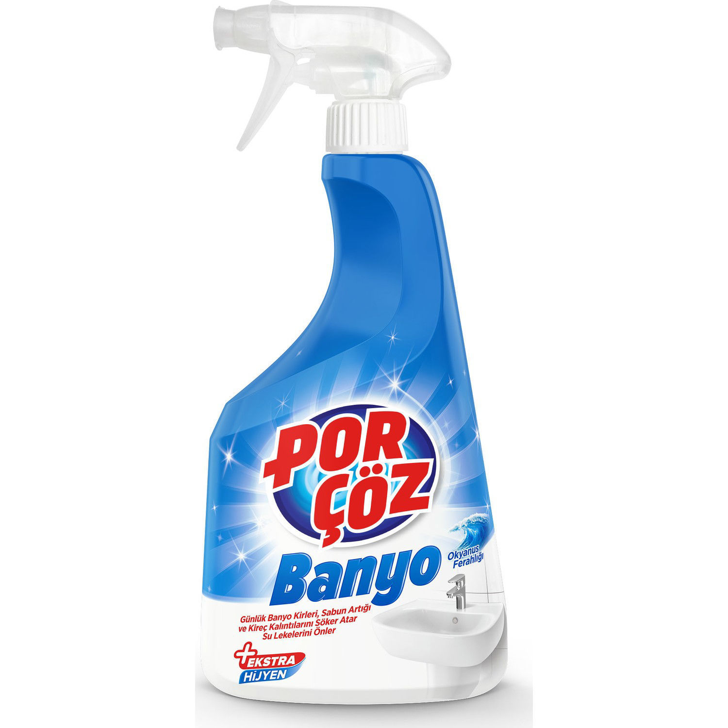 Porçöz Banyo Temizleyici Sprey 750 Ml
